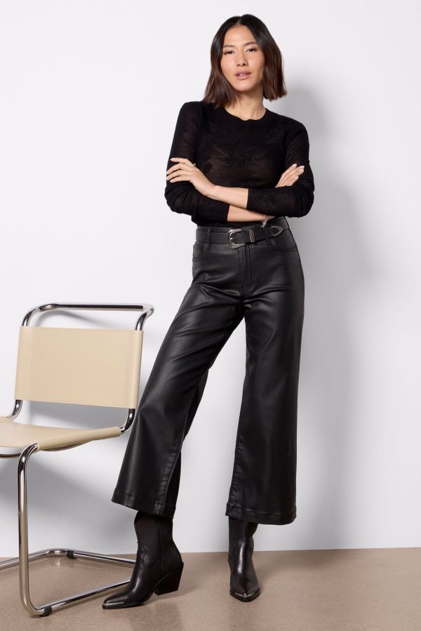Petite Coated Meg Wide Leg - Image 6