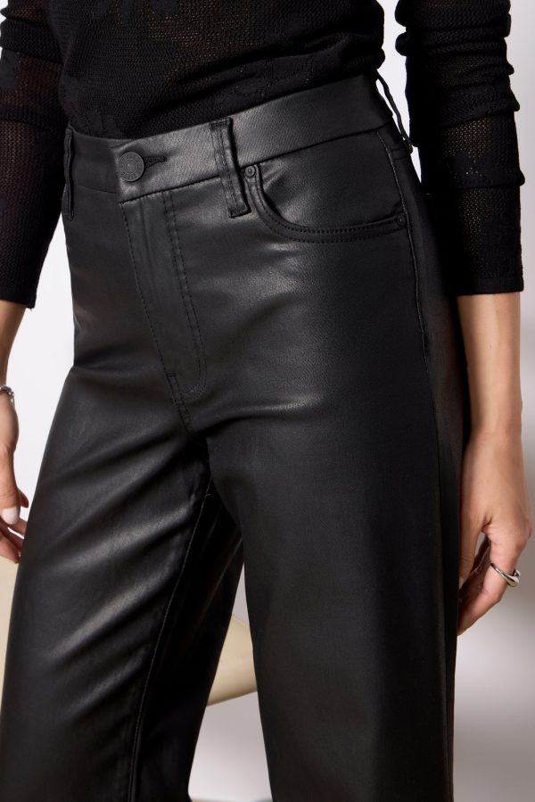 Petite Coated Meg Wide Leg - Image 2