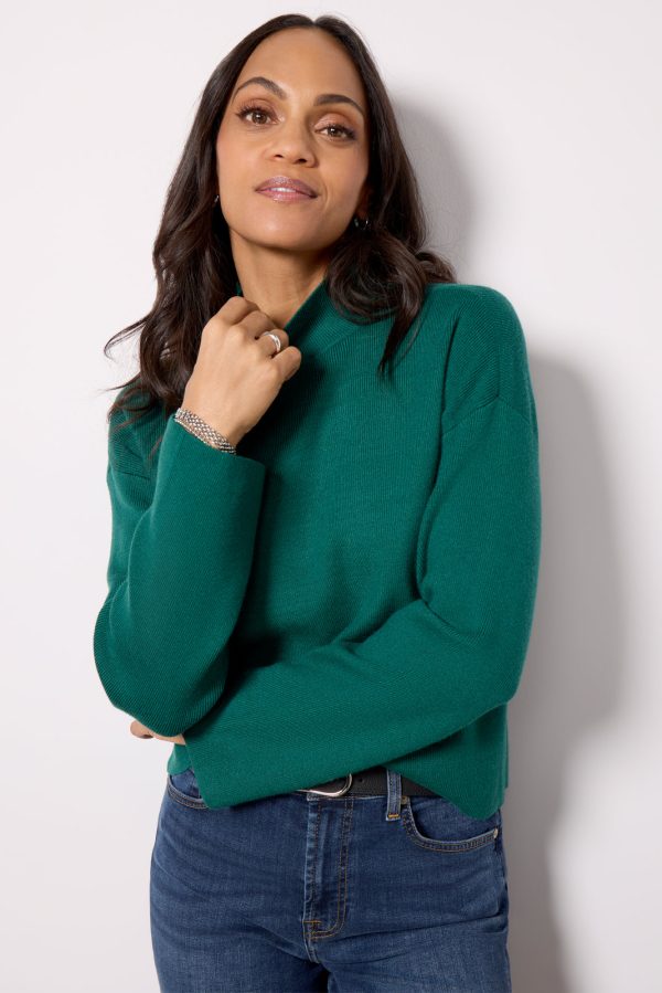 Bonnie Mock Neck Pullover - Image 5