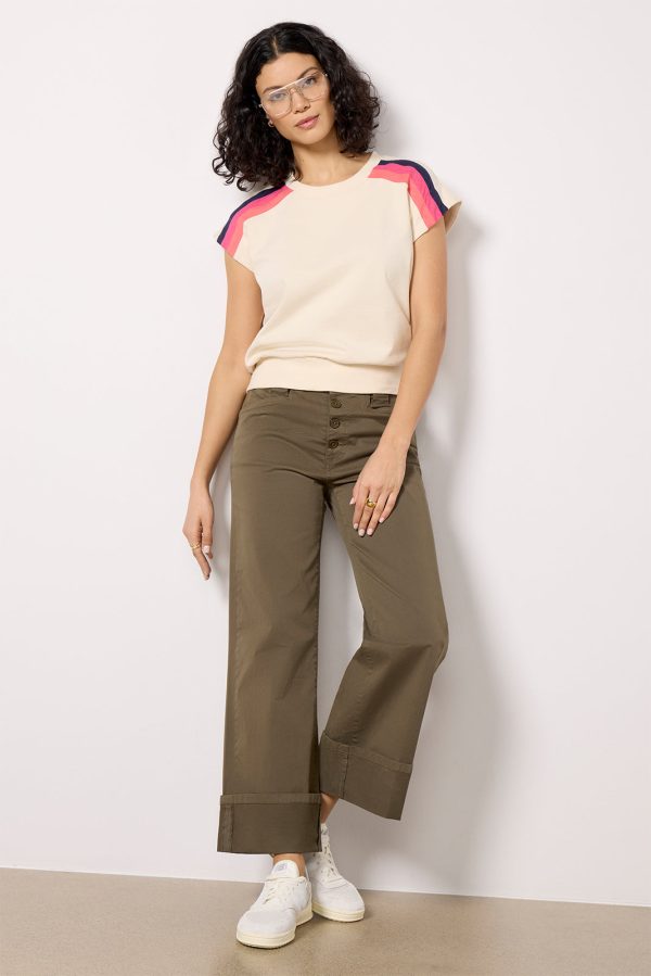 Mira Stripe Sweatshirt Tank - Image 5
