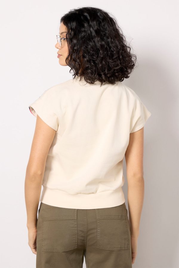 Mira Stripe Sweatshirt Tank - Image 4