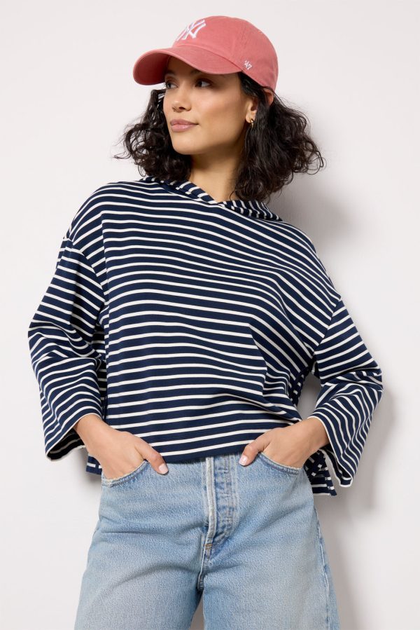 Mia Stripe Hoodie - Image 2