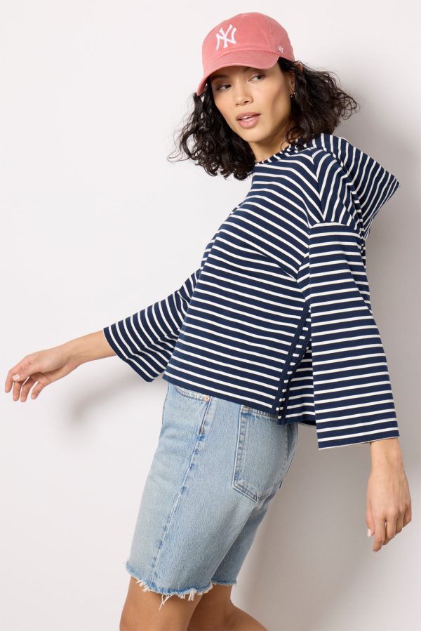Mia Stripe Hoodie - Image 3