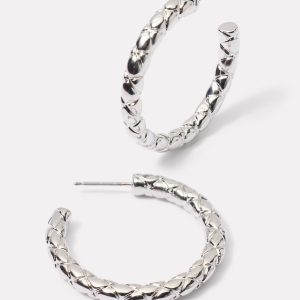 Tamra Textured Hoop