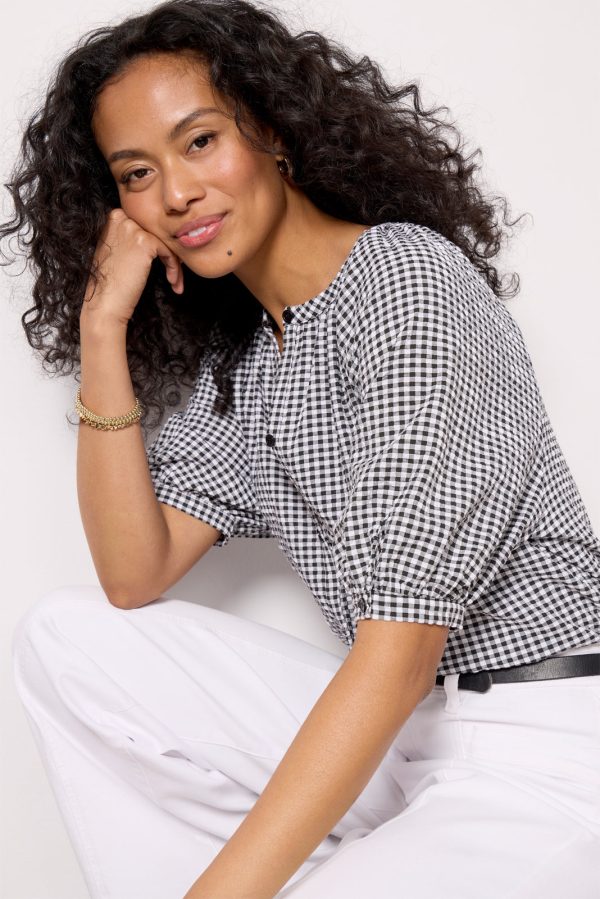Cheyenne Gingham Top - Image 2