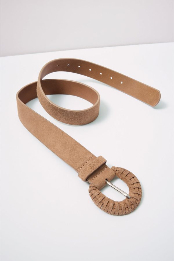 Liana Woven Buckle Belt - Image 2