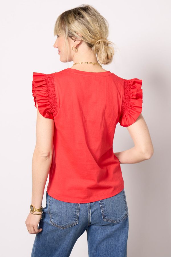 Maia Flutter Sleeve Top - Image 4