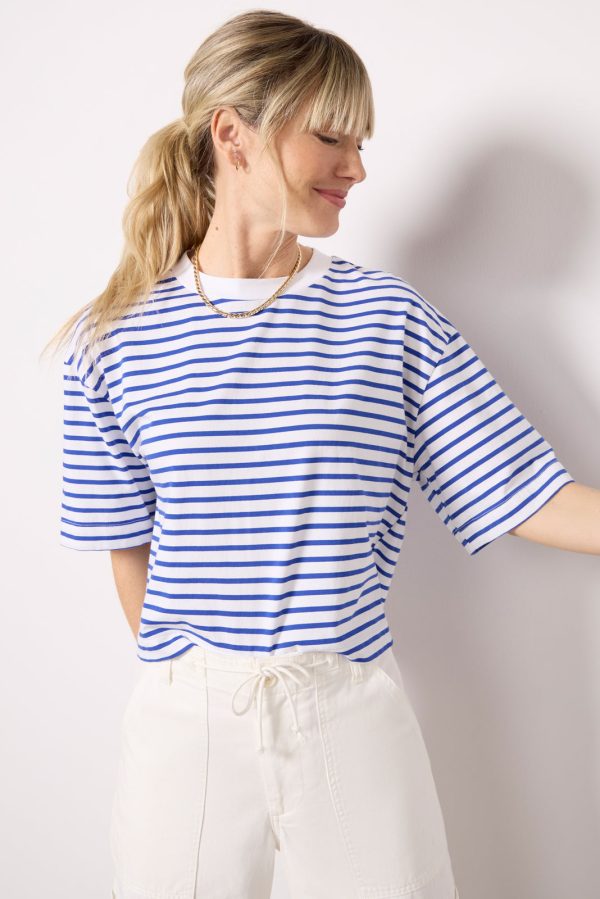 Mae Stripe Tee - Image 4