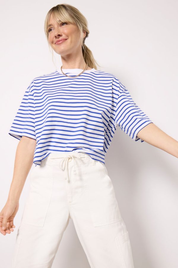 Mae Stripe Tee - Image 6