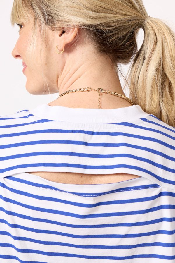 Mae Stripe Tee - Image 2