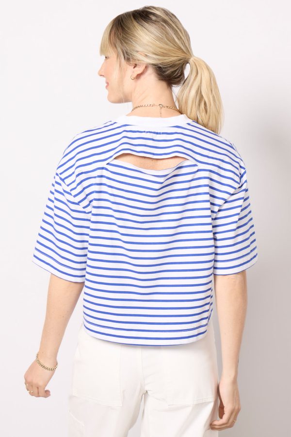 Mae Stripe Tee - Image 5