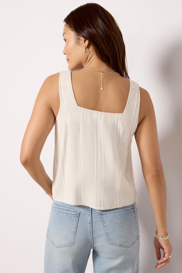 Stripe Square Neck Tank - Image 4