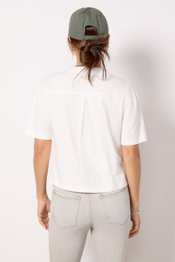 Elsy Slub Pocket Tee - Image 4