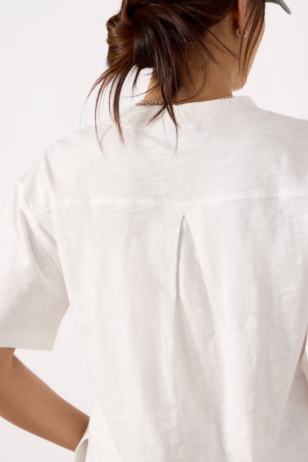 Elsy Slub Pocket Tee - Image 5