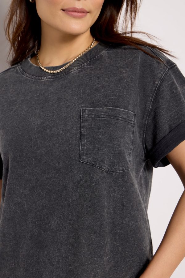 Elsy Slub Pocket Tee - Image 5