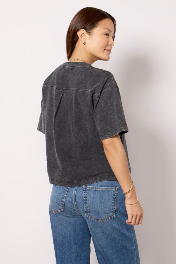 Elsy Slub Pocket Tee - Image 4