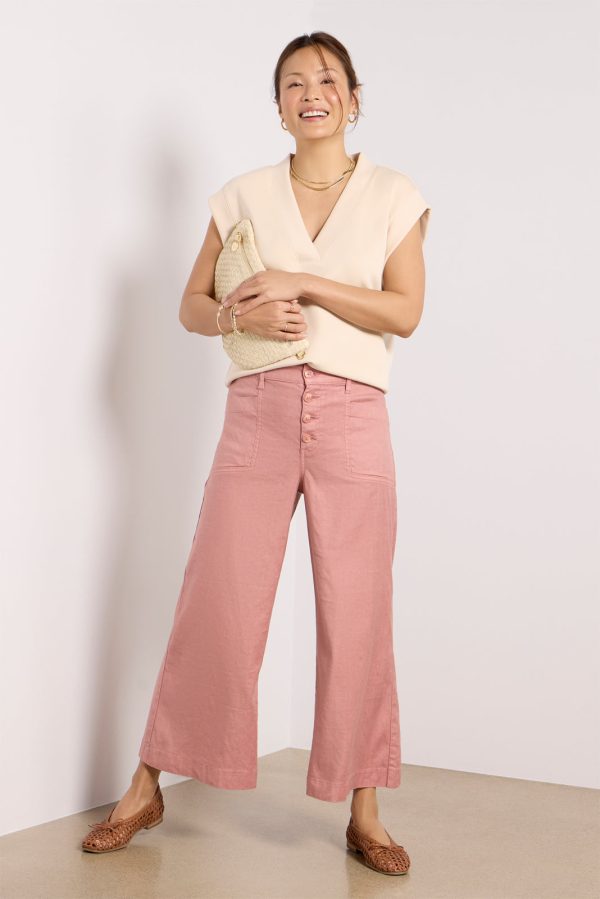 Eva Sleek V Neck Top - Image 2