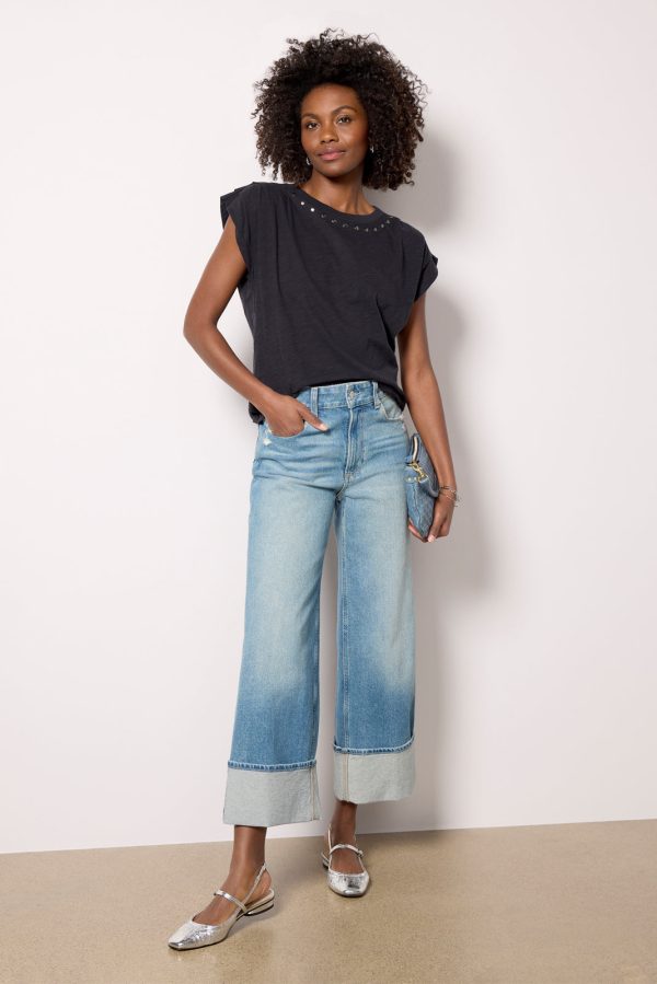Jaden Stud Muscle Tee - Image 2
