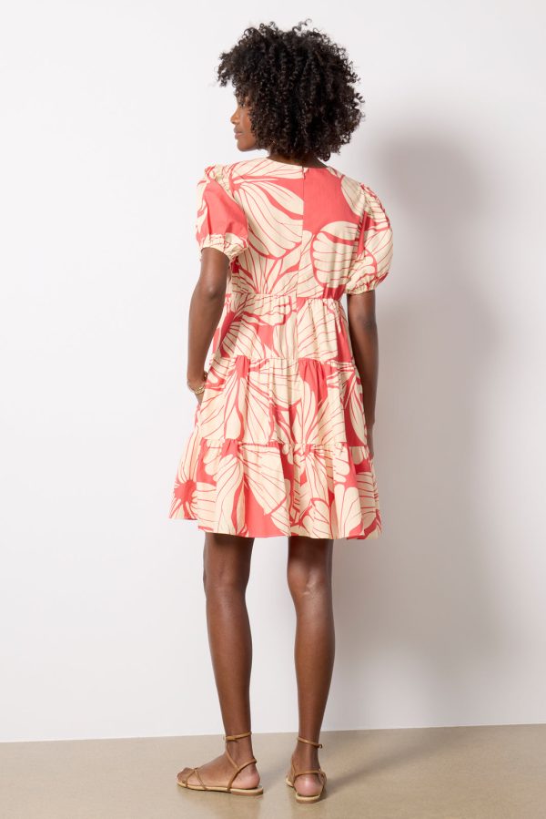 SS V Neck Mini Dress - Image 4