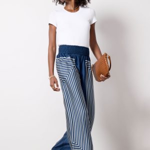 Geo Satin Pant