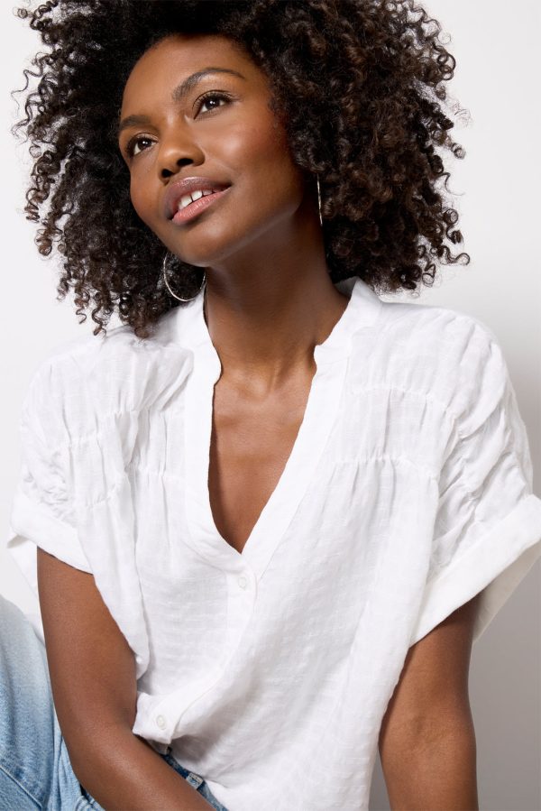 Cecilia Shirred Top