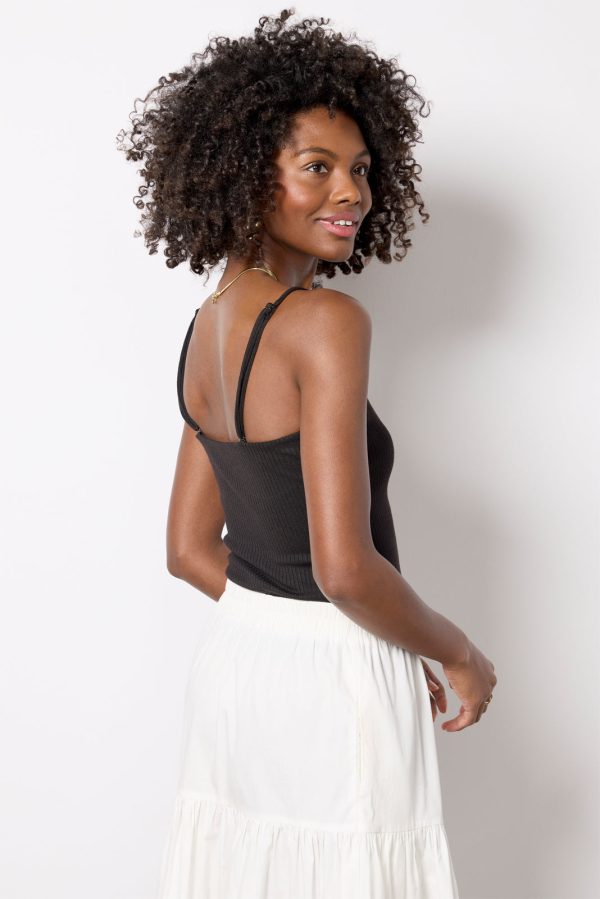 Evie Rib Tube Top - Image 4