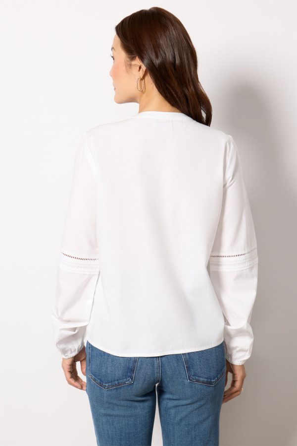 Jacqueline Lace Inset Blouse - Image 4