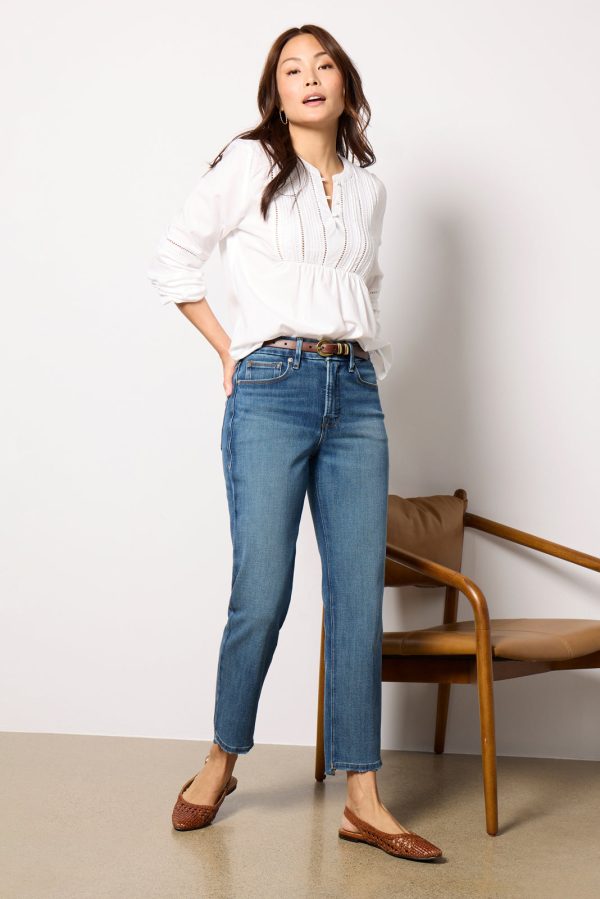 Jacqueline Lace Inset Blouse - Image 3