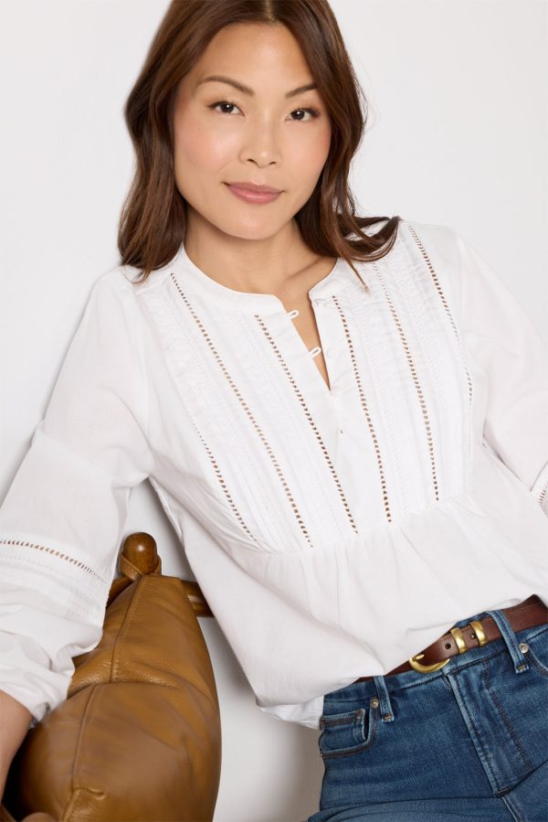Jacqueline Lace Inset Blouse - Image 6