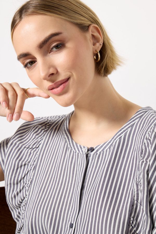 Ella Stripe Blouse - Image 2