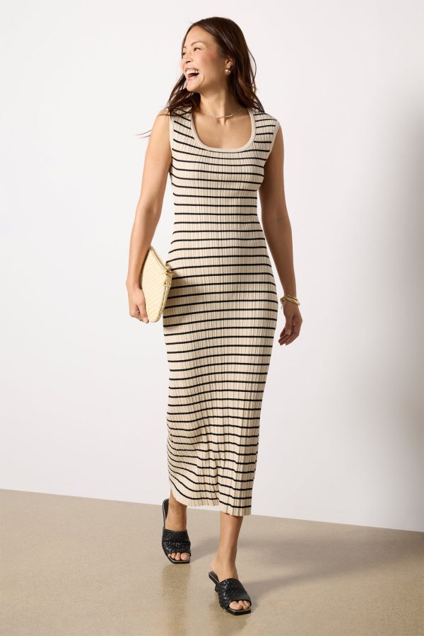 Gisele Stripe Midi Dress - Image 6