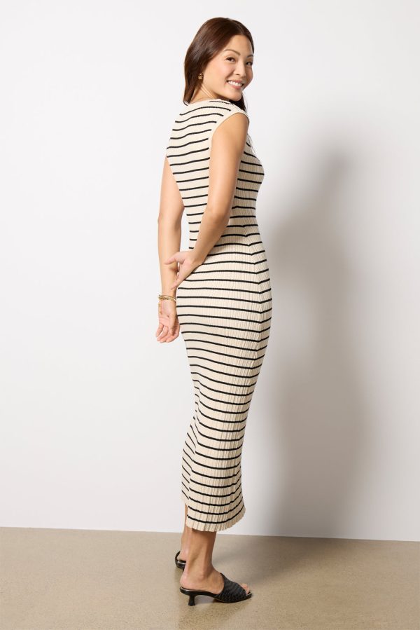 Gisele Stripe Midi Dress - Image 4