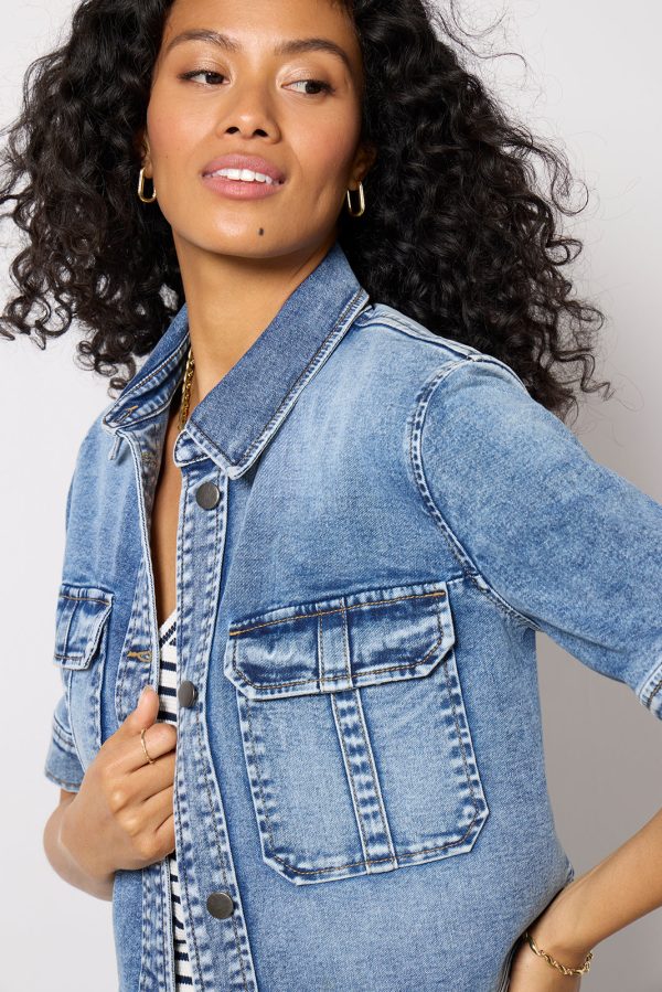 Finly Short Sleeve Jacket - Image 3