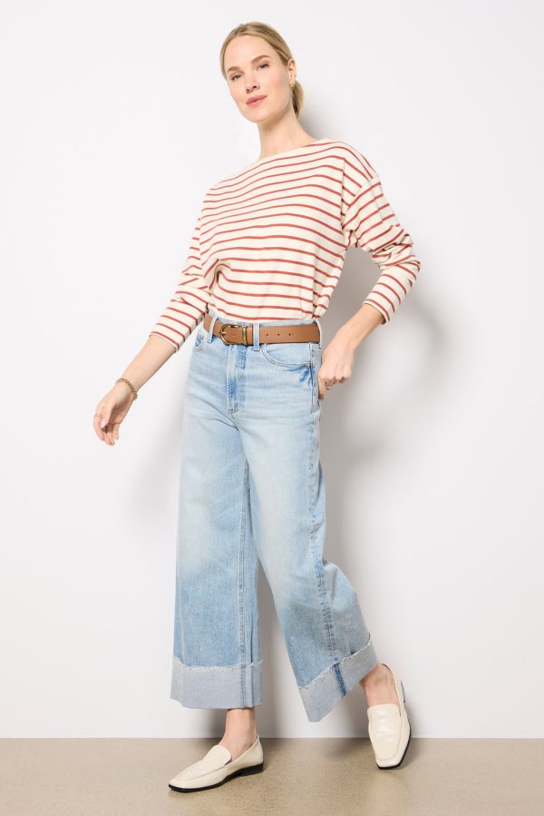 Sport Jersey Boatneck Top - Image 5
