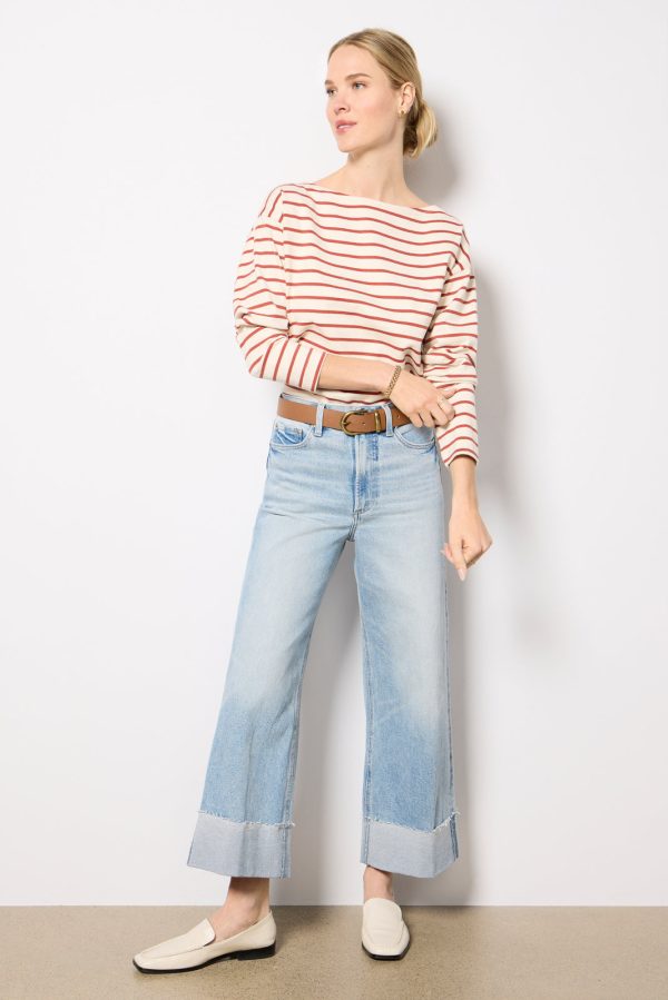 Sport Jersey Boatneck Top - Image 2