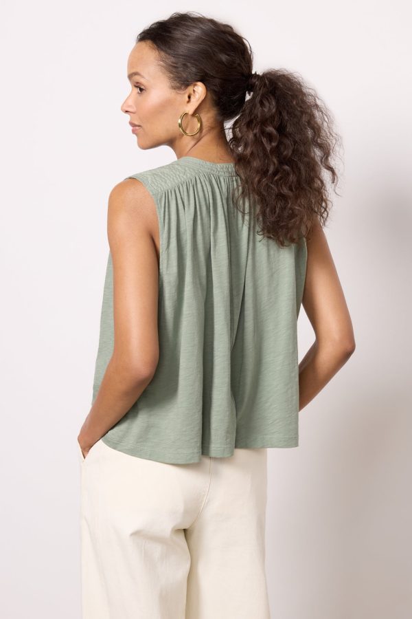 Via Tie Front Tank - Image 4