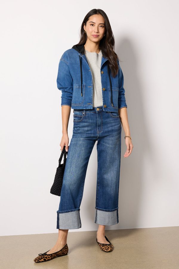 Lolo Hooded Denim Jacket - Image 2