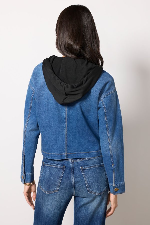 Lolo Hooded Denim Jacket - Image 4