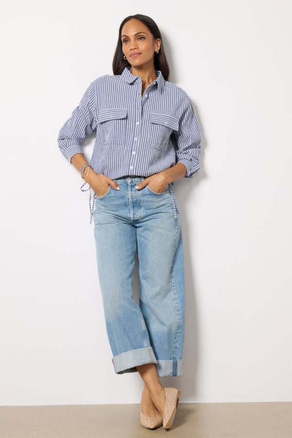 Louise Side Tie Shirt - Image 2