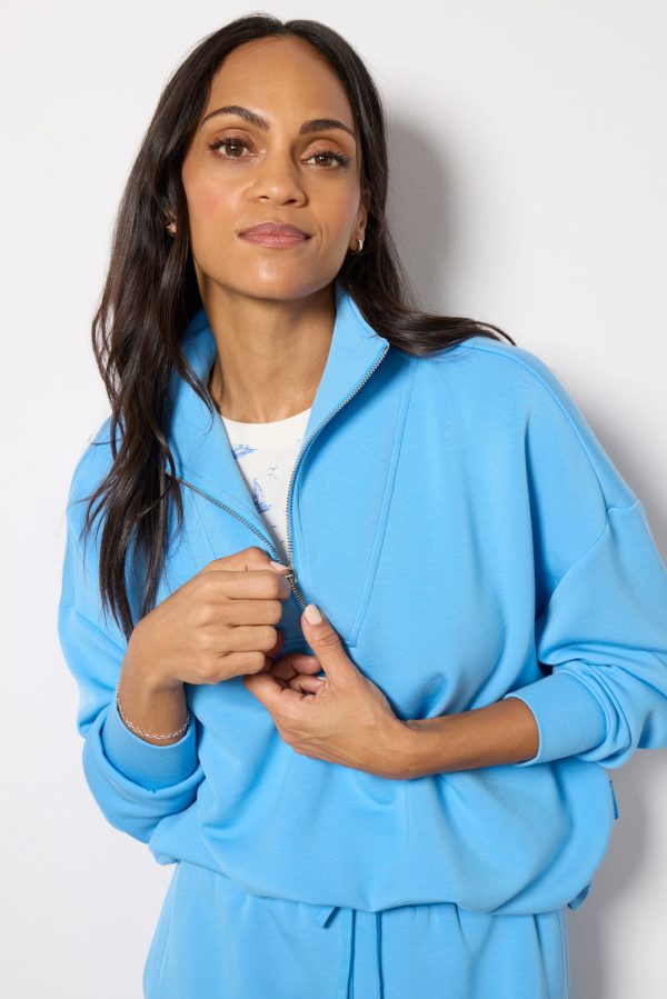 Hawley Half Zip Sweat - Image 6