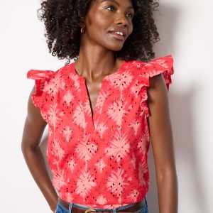 Nadia Flutter Top
