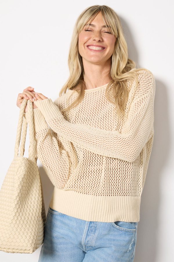 Open Knit Sweater - Image 6