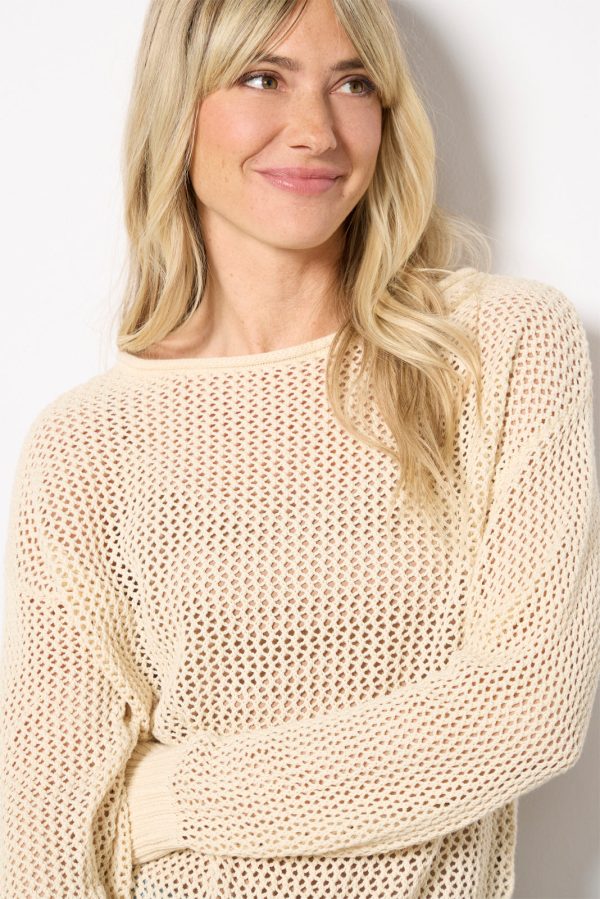 Open Knit Sweater - Image 3