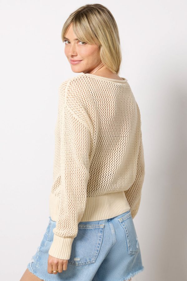 Open Knit Sweater - Image 4