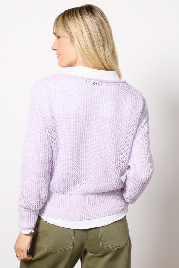 Open Knit Sweater - Image 4