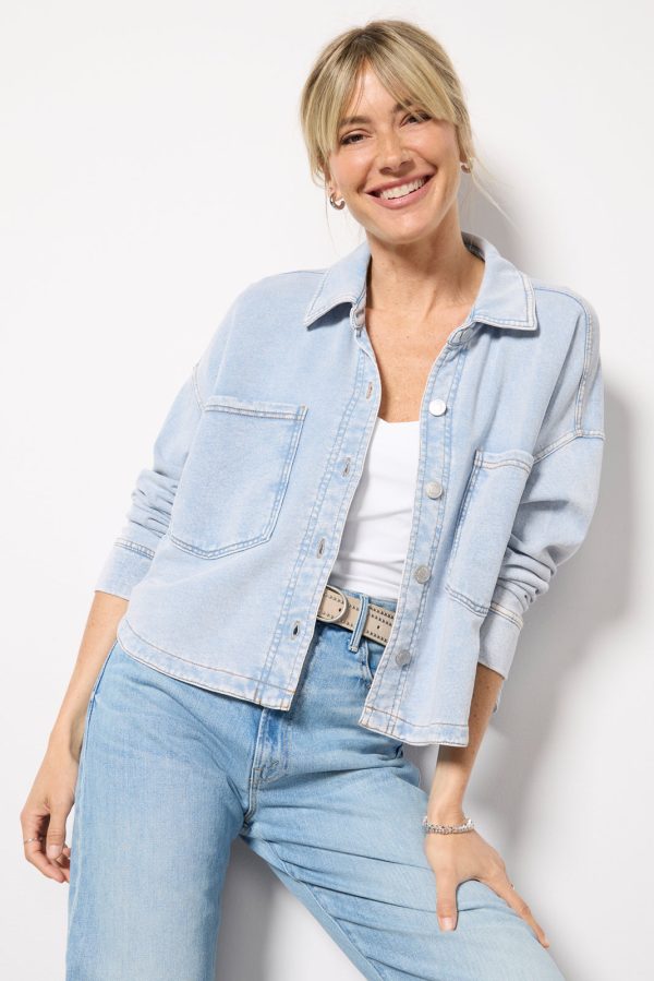 All Day Cropped Knit Jacket - Image 6