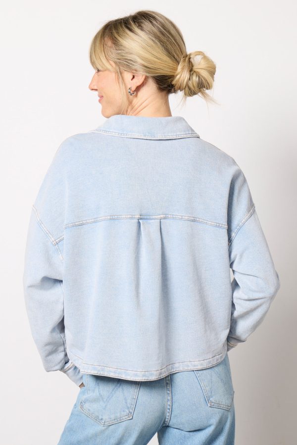 All Day Cropped Knit Jacket - Image 4