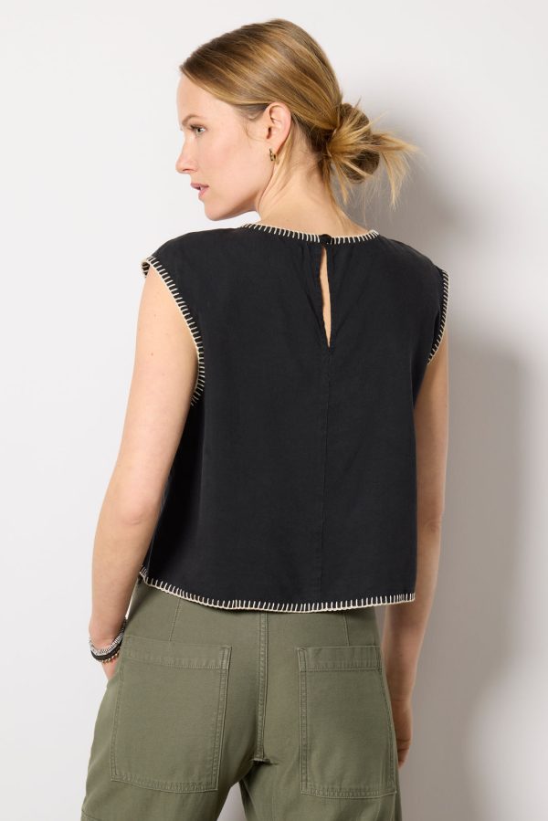Blanket Stitch Top - Image 4