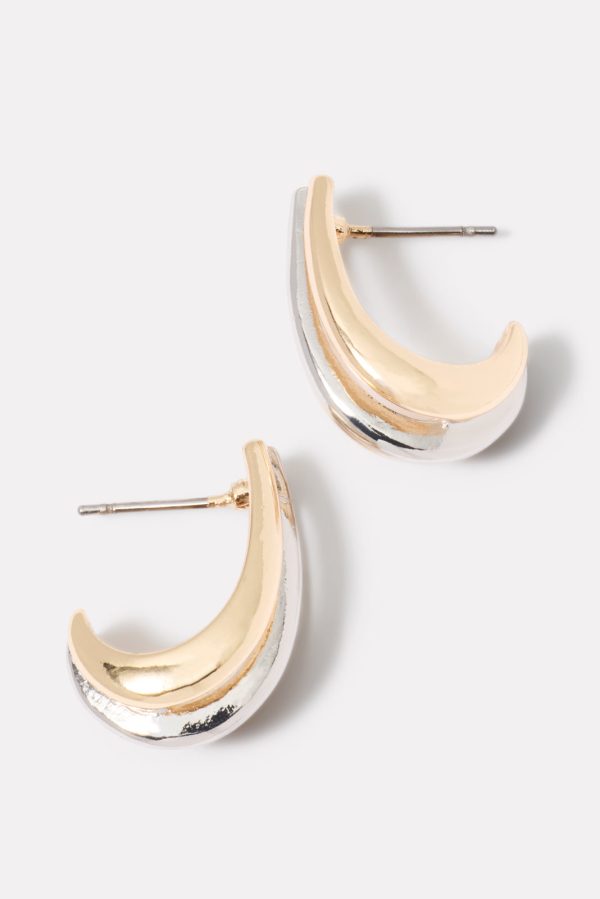 Dowden Two Tone Earring - Image 2