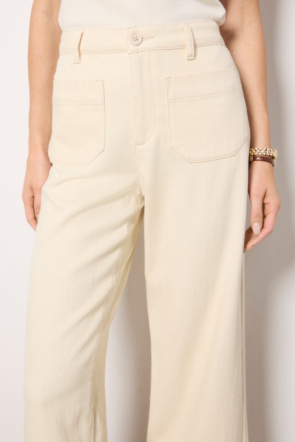 Soft Marine Wide Leg Crop - Image 2